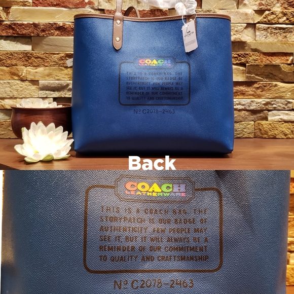 **SOLD** NEW Coach Reversible Tote & Pre-Loved Mug - Picture 7 of 12